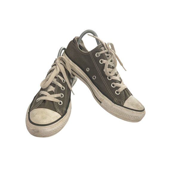 Converse All Star Women's  Size 7 Grey  Low-Top Sneakers shoes - Picture 1 of 8